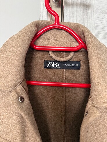 Zara Zara Gömlek Kaşe Tarzı Ceket