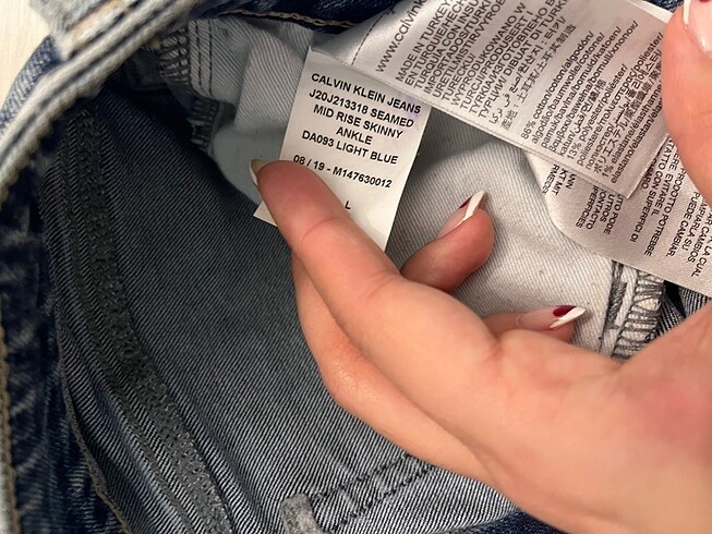 28 Beden orijinal calvin klein jean