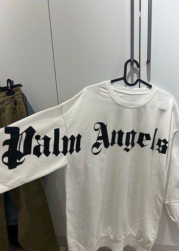 Beyaz Uzun Kollu Baskılı Sweatshirt - Görsel 2