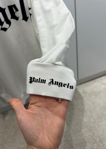 Beyaz Uzun Kollu Baskılı Sweatshirt - Görsel 3