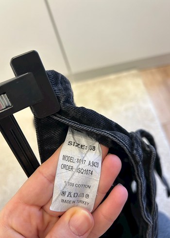 Addax Siyah Denim Etek-Şort - Görsel 7