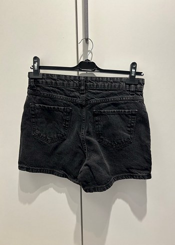 Addax Siyah Denim Etek-Şort - Görsel 2