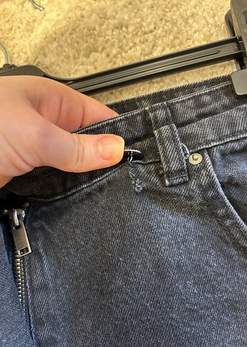 Addax Siyah Denim Etek-Şort - Görsel 5