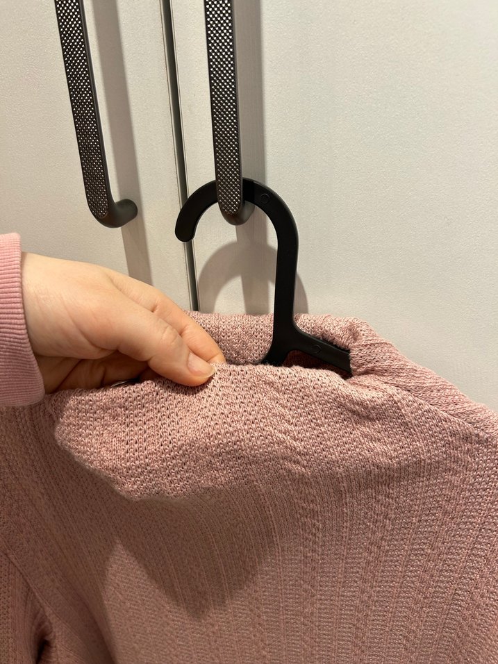 Bej Yüksek Yakalı Örgü Kadın Kazak - Görsel 2