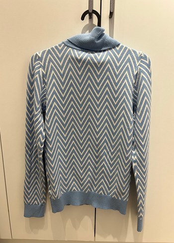 AMISU Balıkçı Yaka Desenli Triko Kazak - Görsel 5