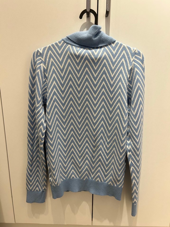 AMISU Balıkçı Yaka Desenli Triko Kazak - Görsel 5