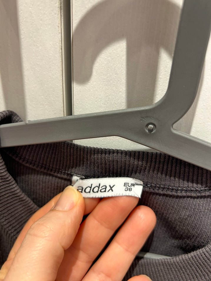 Addax Antrasit Rib Atlet - %96 pamuk - Görsel 2