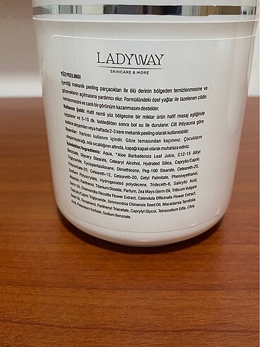 Diğer LadyWay Yüz Peeling