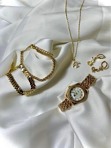 Gold saat set