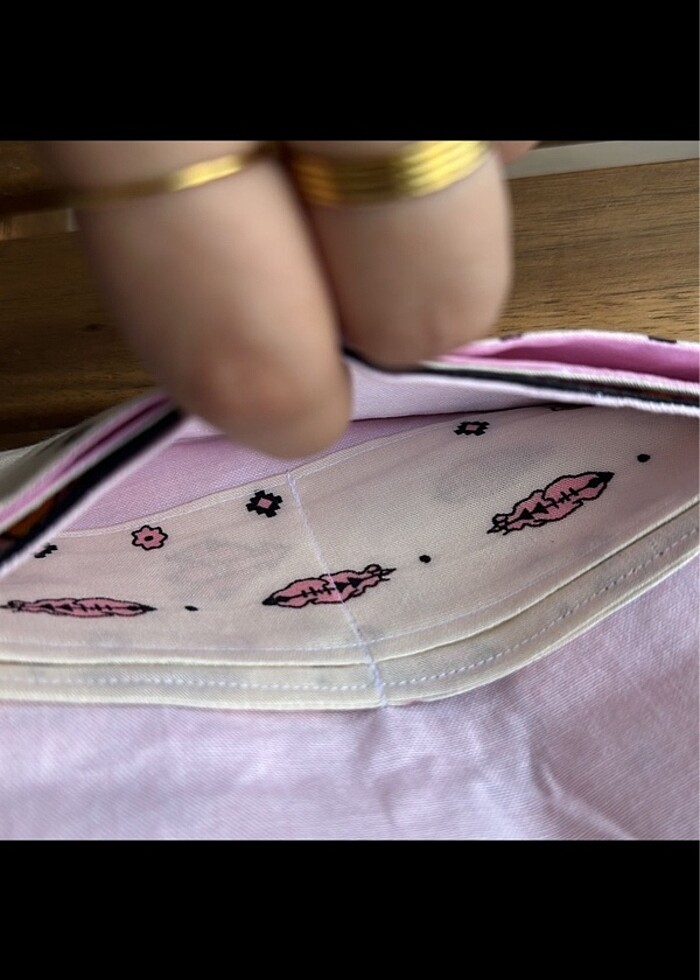 Pamuk cüzdan - Görsel 4