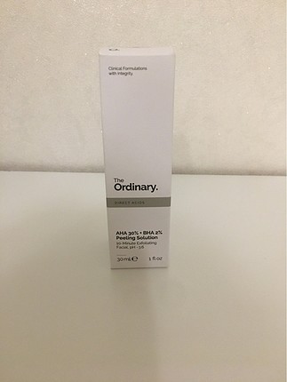 The Ordinary AHA 30% + BHA 2% peeling solution