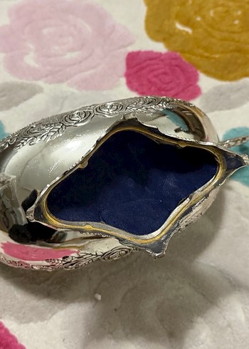 Gümüş renkli şekerlik çikolatalık - Görsel 4