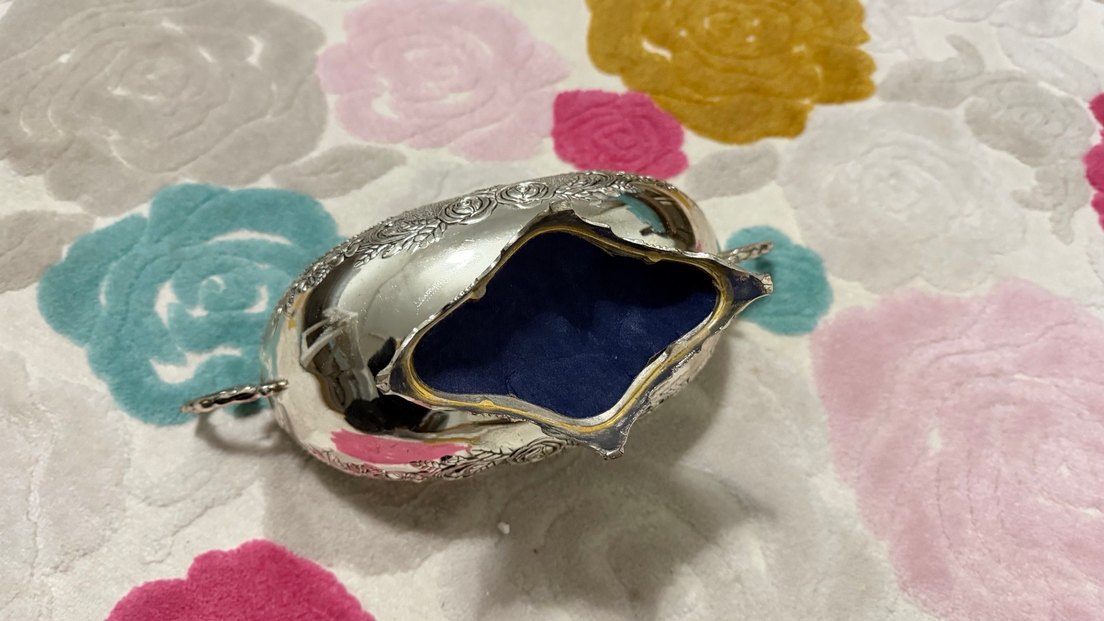 Gümüş renkli şekerlik çikolatalık - Görsel 4