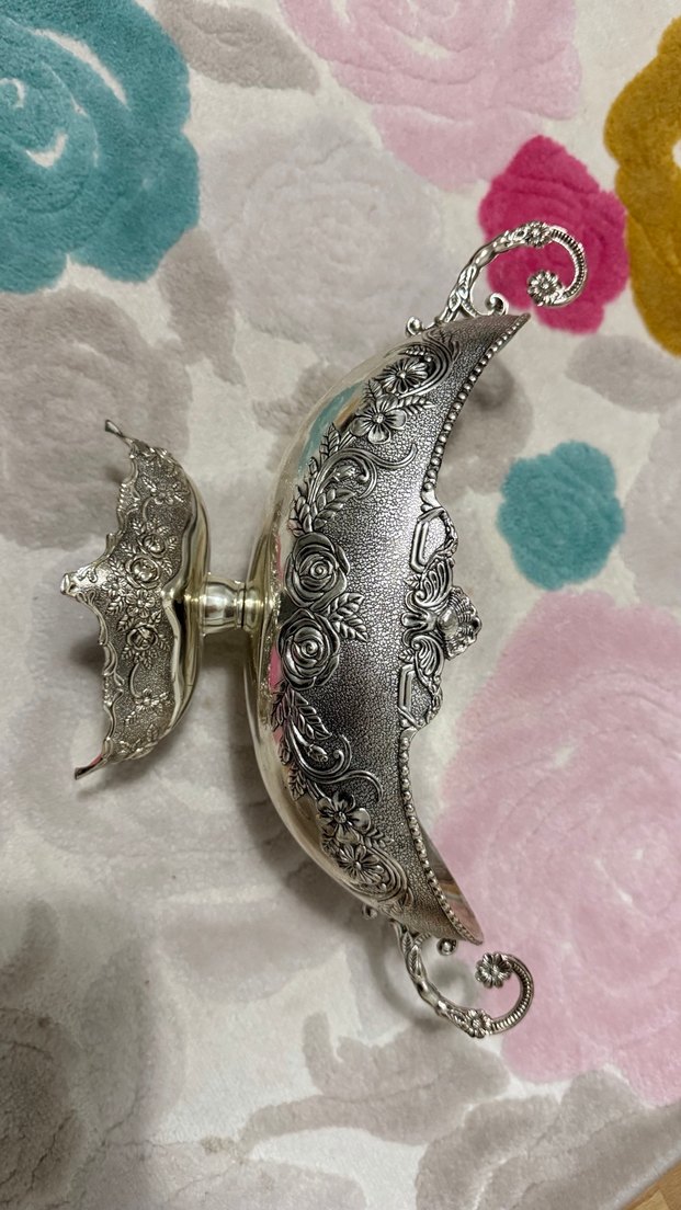 Gümüş renkli şekerlik çikolatalık - Görsel 2