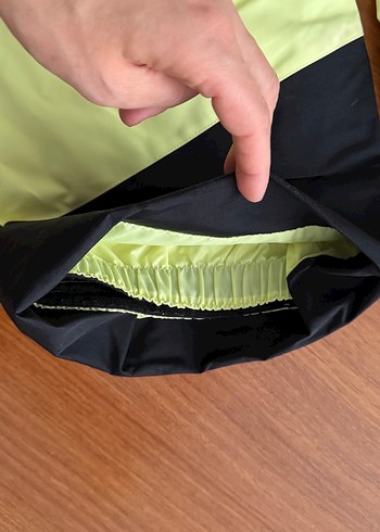 Neon Sarı Renkli Kemerli Erkek çocuk Kayak Pantolonu - Görsel 3