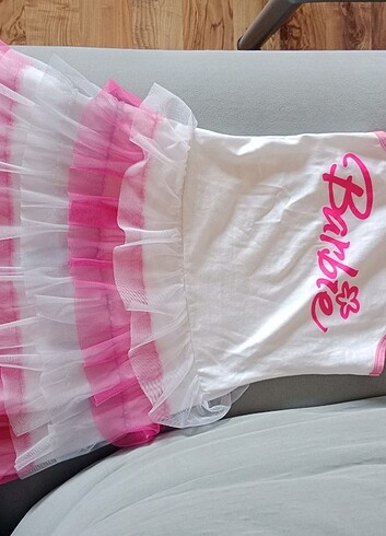 Kız çocuk Barbie elbise