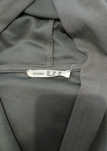 OYSHO Gri V Yakalı Salaş Kadın Eşofman Takım - Görsel 4