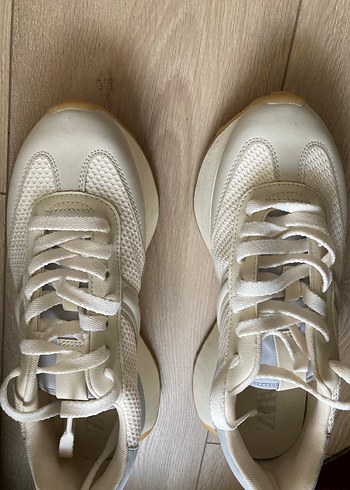 Beyaz Kadın Spor Ayakkabı - Görsel 5