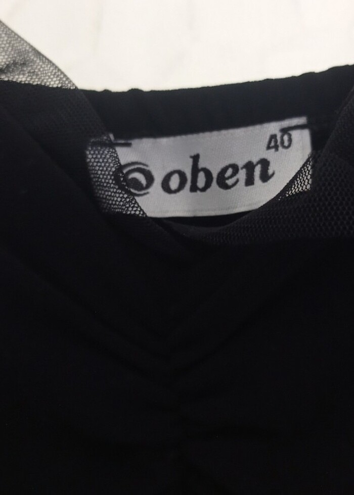 Siyah Abiye Elbise - Görsel 4