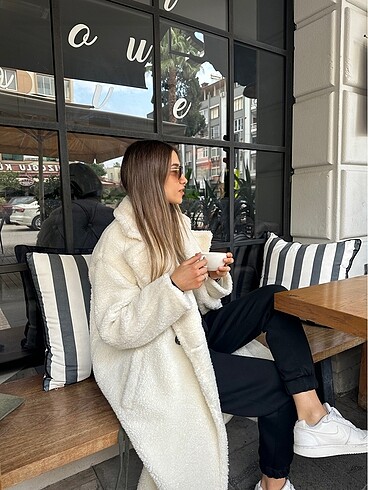 Dilvin peluş mont