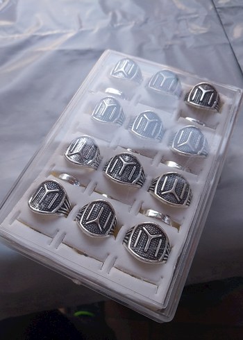 Erkek Vintage Gri  Yüzükler - Görsel 3