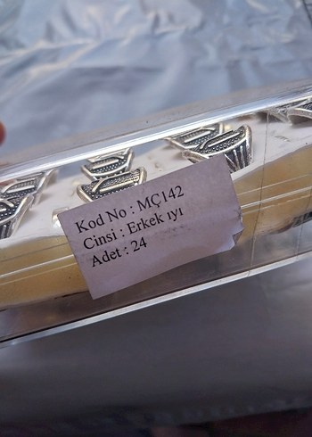 Erkek Vintage Gri  Yüzükler - Görsel 2