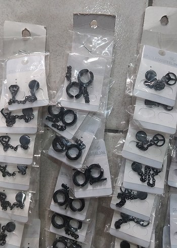 Toptan çelik Küpeler - Görsel 3