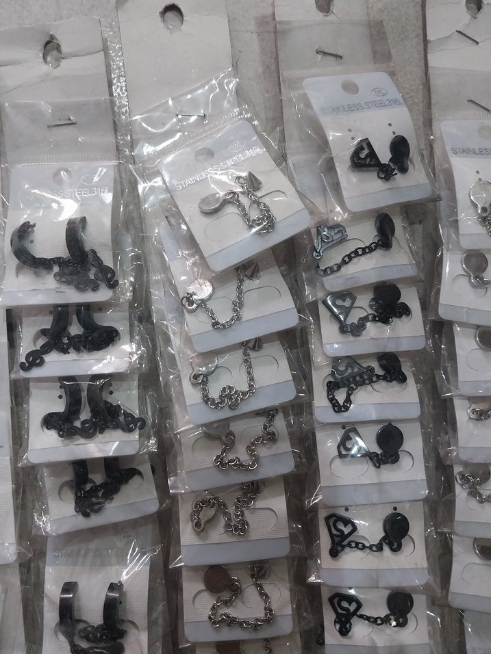 Toptan çelik Küpeler - Görsel 4