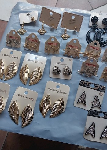 Renkli Boncuklu Bohem Mini Küpeler - Görsel 6