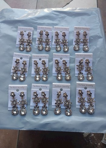 Renkli Boncuklu Mini Bohem Küpeler - Görsel 3