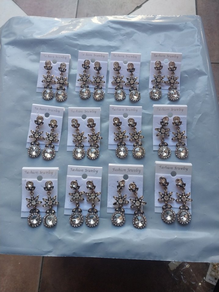 Renkli Boncuklu Mini Bohem Küpeler - Görsel 3