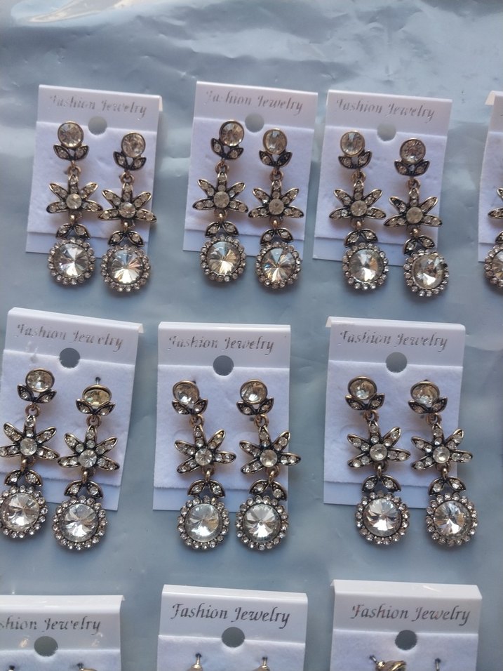 Renkli Boncuklu Mini Bohem Küpeler - Görsel 5