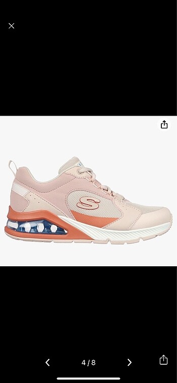 37 Beden pembe Renk Skechers ayakkabı orjinal