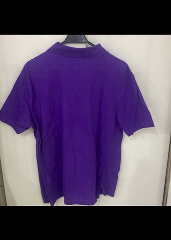 Mor Erkek Polo Tişört Amerika dan geldi orjinalinden - Görsel 3
