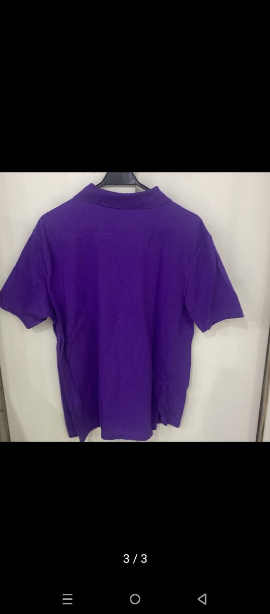 Mor Erkek Polo Tişört Amerika dan geldi orjinalinden - Görsel 3