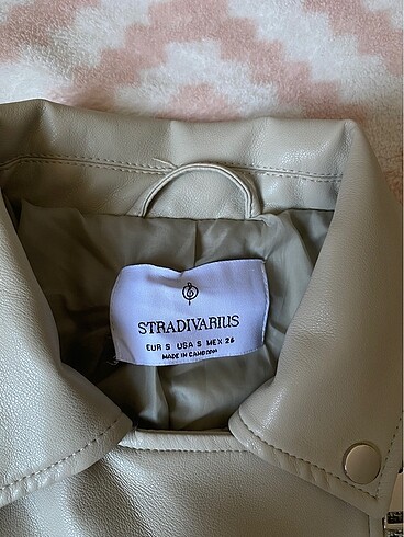 Stradivarius Deri ceket