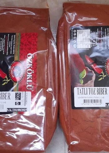 ZKOKLU Tatlı Toz Biber 500g