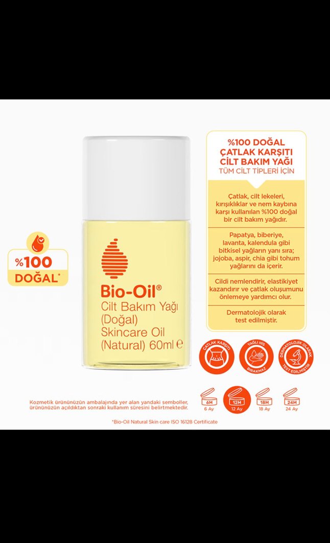 Bio-Oil Doğal Cilt Bakım Yağı 60ml - Görsel 3
