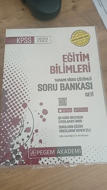 Pegem Eğitim Bilimleri Soru Bankası Seti