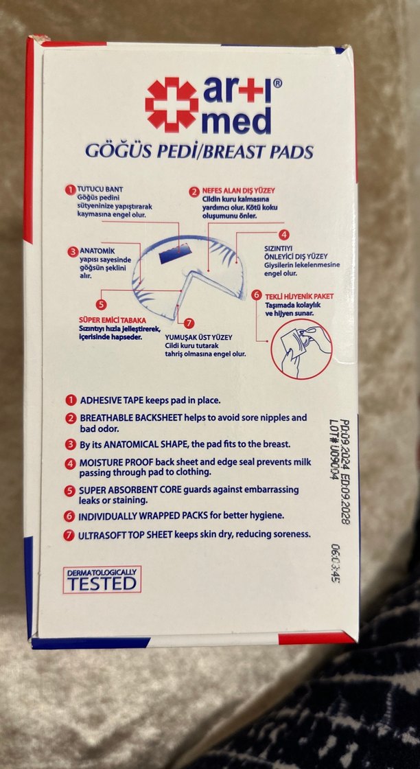 Ar+I Med Göğüs Pedi 30'lu Hijyenik Paket - Görsel 3