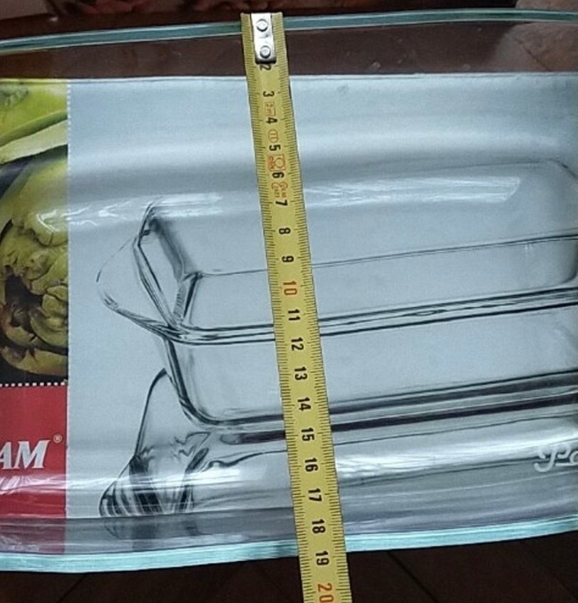 Borcam Dikdörtgen, Cam, Kapaklı Fırın Kabı - Görsel 5