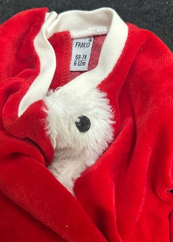 Panço Marka Bebek Noel / Yılbaşı Kostümü (6-9 Ay) - Görsel 5