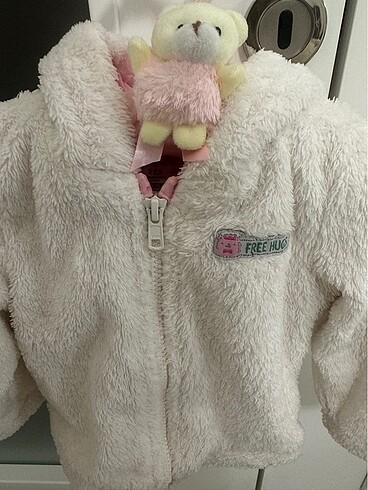 LC Waikiki LCW Beyaz Kız Bebek Hırka (9-12 ay)