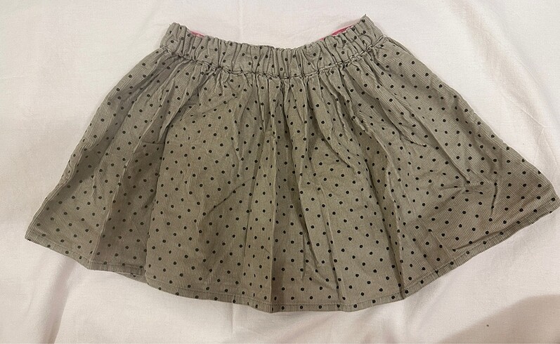 Mothercare MotherCare Kahverengi Puantiyeli, Kız Bebek Etek (6-9 Ay)