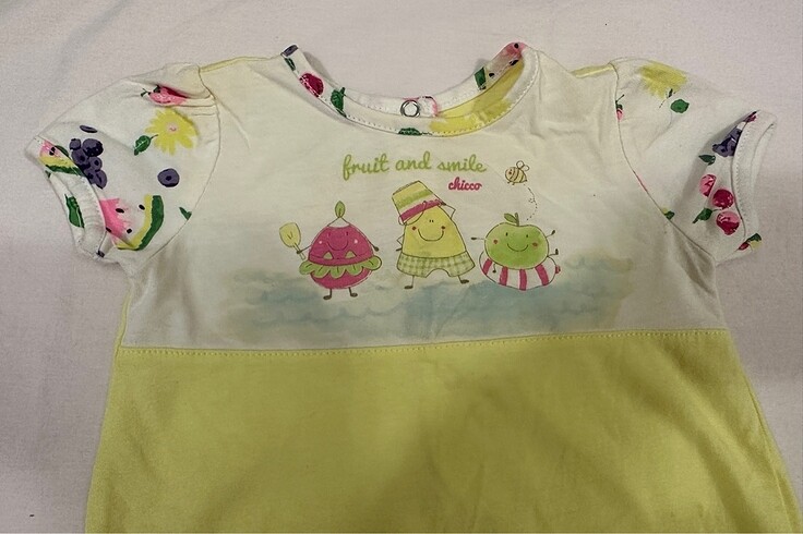 Chicco Chicco marka, Sarı renk zıbın (3-6 ay)