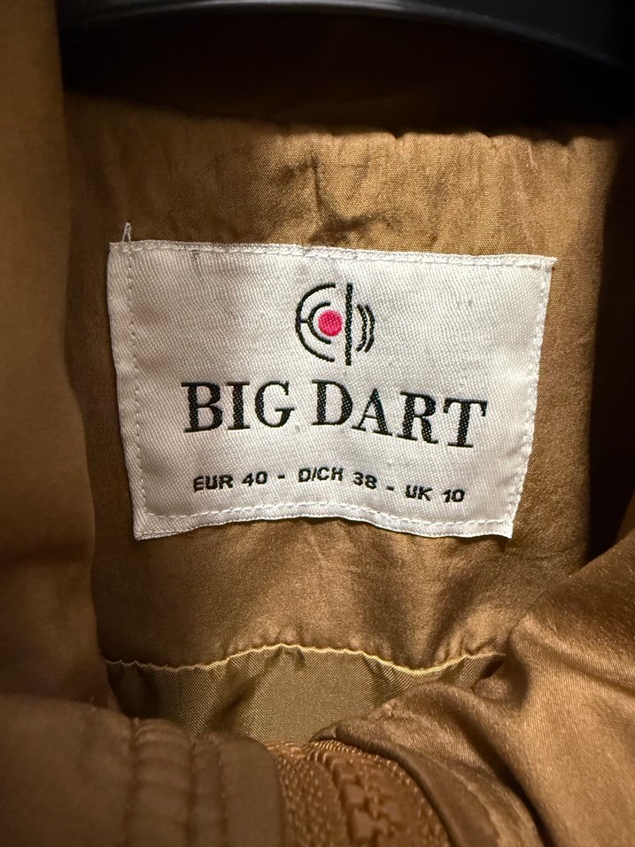 Bej Düğmeli Midi Kadın Ceket - Görsel 3