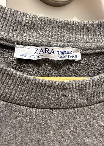 Gri Salaş Kadın Sweatshirt elbise - Görsel 2