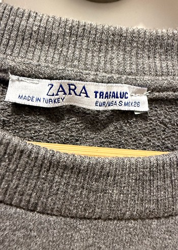 Gri Salaş Kadın Sweatshirt elbise - Görsel 3