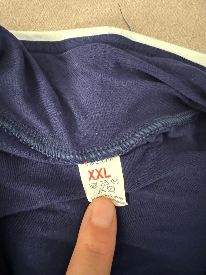 Lacivert Uzun Kollu Sabahlık - Görsel 4