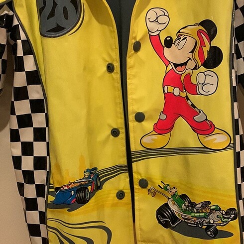 5 Yaş Beden Disney yağmurluk